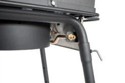 Petromax Gastisch / Gaskocher GE45 Mit Einzelbrenner -Camping-Abenteuer Petromax Gastisch ge45 Detail Gasanschluss