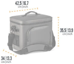 Petromax Kühltasche 22 Liter / Oliv -Camping-Abenteuer Petromax Kuehtasche 22Liter Abmessungen