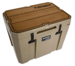 Petromax Haft-Auflage Für Kühlbox Kx50 Braun Mit Linien -Camping-Abenteuer Petromax kx50 padw l Haft Auflage Kuehlbox kx50 sand braun Linien 3 1625147109