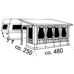 Vorzelt Brand Forum 23 Vorzelt Brand Forum -Camping-Abenteuer brand forum wohnwagenvorzelt groesse 13 linkseinzug 1000 10 2003