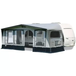 Camping-Abenteuer -Camping-Abenteuer brand topas 240 wohnwagenvorzelt tuer mittig seitenwand abgeklappt 1000 1 21963