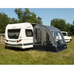 Aufblasbares Teilvorzelt Westfield Lynx 200 -Camping-Abenteuer caravanvorzelt lynx 200 westfield luftvorzelte seitentuere 1000 2 23976