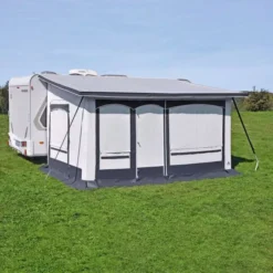 Ganzjahres-Vorzelt Hahn Zelte Friesland, Linkseinzug -Camping-Abenteuer dauervorzelt hahn friesland teileinzugsvorzelt fuer caravans 600 2 23942