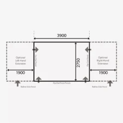 Aufblasbares Vorzelt Dometic Club Air Pro 390 S -Camping-Abenteuer dometic club air pro 390 s grundflaeche masse wohnwagen wohnmobilvorzelt 1000 8 21823