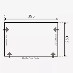 Dometic Mobil Air Pro 361/391, Aufblasbares Vorzelt -Camping-Abenteuer dometic luftvorzelt mobil air pro 361 391 grundflaeche masse 1000 2 19957
