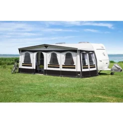 Vorzelt DWT Atelier Chalet Mit Rundumdach 13 Vorzelt DWT Atelier Chalet Mit Rundumdach -Camping-Abenteuer dwt atelier chalet chili vordach luxus wohnwagenvorzelt 5 3731