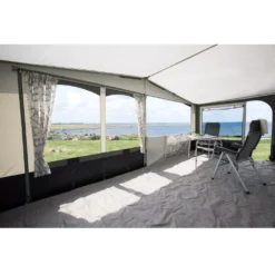 Ganzzelt DWT Jubilee 40, Tiefe 270 Cm -Camping-Abenteuer grosses reisevorzelt dwt jubilee 40 fuer wohnwagen und caravan ganzzelt 1000 7 22119