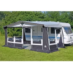 Ganzjahresvorzelt Hahn Zelte Grönland 280 -Camping-Abenteuer hahn zelte wohnwagenvorzelt dauerstandvorzelt groenland 280 verandaloesung 1000 3 23935