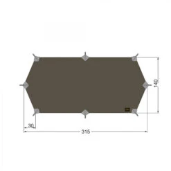 TatonkaTarp Wing 1 LT