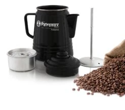 Petromax Tee- Und Kaffee-Perkolator / Schwarz Emailliert (1,3 Liter) -Camping-Abenteuer petromax kaffeekanne perkolator per 9 s