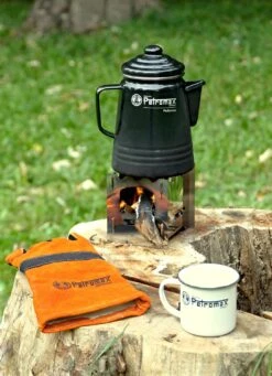Petromax Tee- Und Kaffee-Perkolator / Schwarz Emailliert (1,3 Liter) -Camping-Abenteuer petromax perkolator kaffee per 9 s