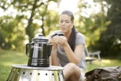 Petromax Tee- Und Kaffee-Perkolator / Schwarz Emailliert (1,3 Liter) -Camping-Abenteuer petromax perkomax atago per 9 s