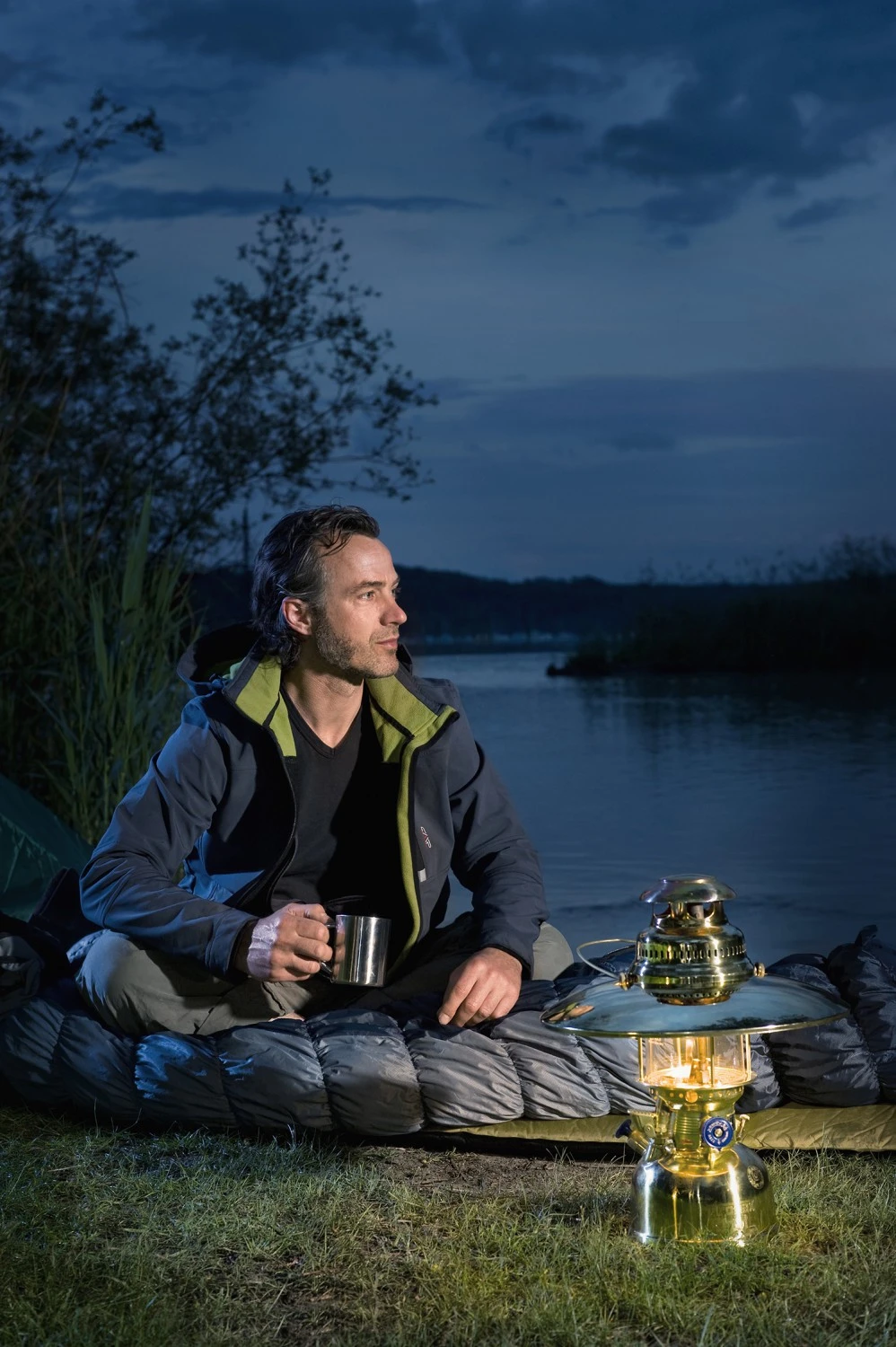 Petromax Petroleumlampe HK500/829 Messing 4 Petromax Petroleumlampe HK500/829 Messing – Bild 2