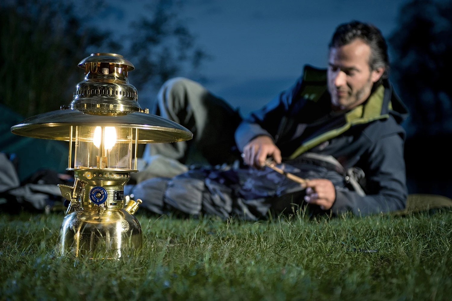 Petromax Petroleumlampe HK500/829 Messing 5 Petromax Petroleumlampe HK500/829 Messing – Bild 3