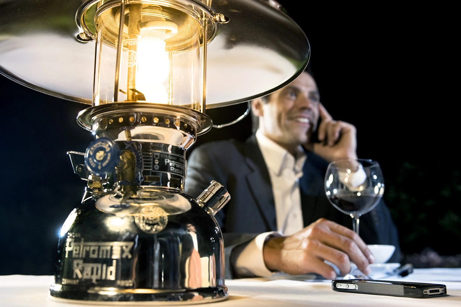 Petromax Petroleumlampe HK500/829 Messing 8 Petromax Petroleumlampe HK500/829 Messing – Bild 6