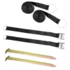 Sturmband-Set Brunner Prop -Camping-Abenteuer sturmsicherungs set brunner prop fuer vorzelte sonnendaecher 2 spanngurte abspannbaender stabilisierungs baender band gurt zwei t eisen heringe erdnaegel 10000 0 22284