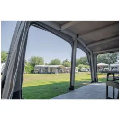 Aufblasbares Wohnwagenvorzelt Westfield Pluto 8 XL | Mod. 2023 -Camping-Abenteuer vorderwandelemente abgenommen offenes aufblasbares wohnwagenvorzelt westfield pluto xl 1000 5 23231