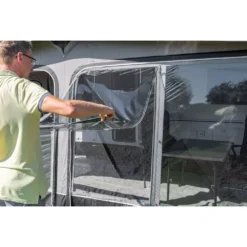 Aufblasbares Wohnwagenvorzelt Westfield Pluto 12 | Mod. 2023 -Camping-Abenteuer westfield pluto reisevorzelt hochrollbare folienfenster 1000 8 23236