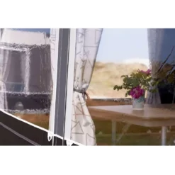 Reisevorzelt Ventura Pacific D250 | IXL-Glasfiber | A975/G18 | 961 - 985 Cm -Camping-Abenteuer wohnwagenvorzelt ventura pacific luxor grey gardinen saisonvorzelt vorzeltzubehoer 1000 1 23439